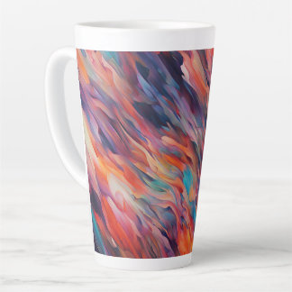 Arty latte mug