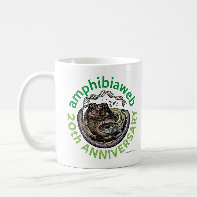 #ArtYourAmphibian2020 - Nina McDonnell Coffee Mug (Left)