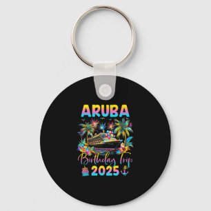 Aru Birthday Trip 2025 Cruise Birthday Party Vacat Key Ring