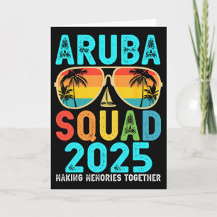 Aru Squad 2025 Vacation Friends Family Matching Gr Card