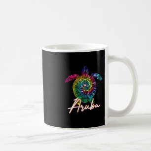 Aru Tie Dye Sea Turtle Matching Family Vacation Coffee Mug