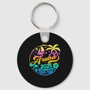 Aruba 2025 Family Vacation Beach Matching Group  Key Ring