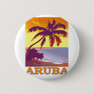 Aruba 6 Cm Round Badge