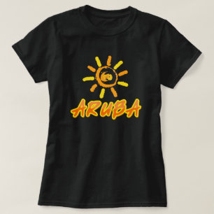 Aruba bright yellow & orange T-Shirt