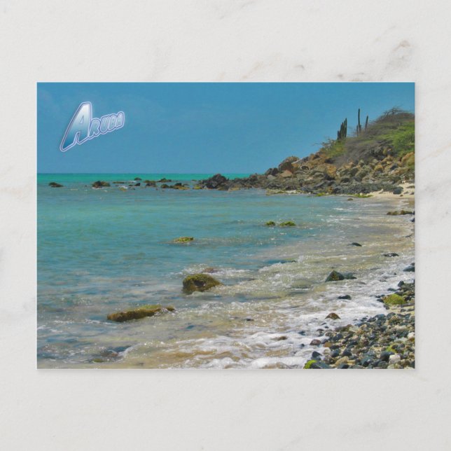 Aruba Coastline Postcard (Front)