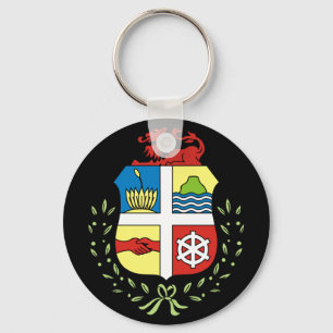 aruba coat of arms key ring