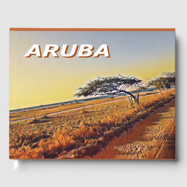 Aruba - Divi Divi Trees Guest Book (Front)