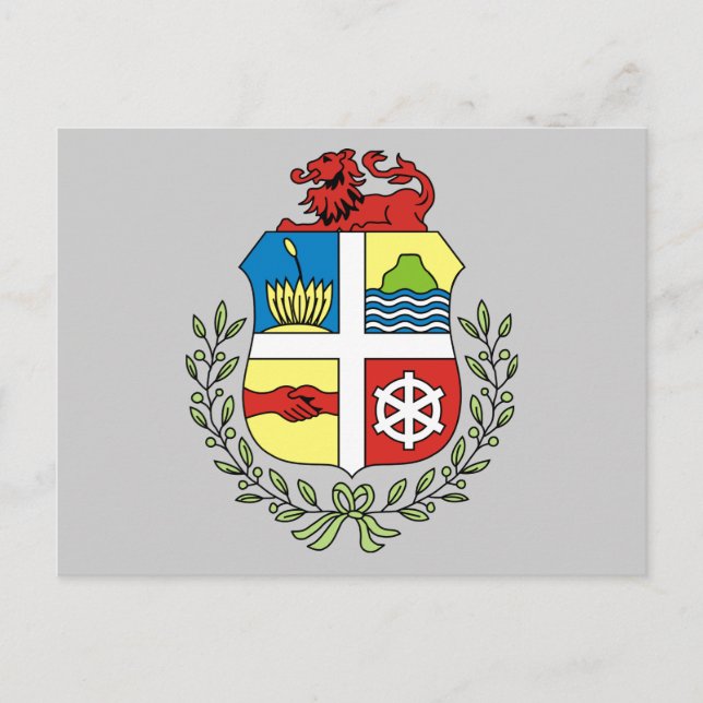 aruba emblem postcard (Front)