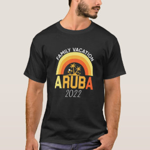 Aruba Family Vacation 2022 Matching Family Palm Tr T-Shirt