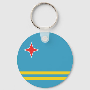 Aruba Flag Keychain
