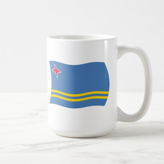 Aruba Flag Mug (Right)