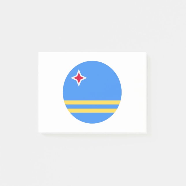 Aruba Flag Post-it Notes (Front)