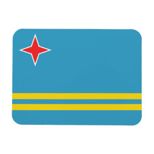Aruba Flag Premium Magnet