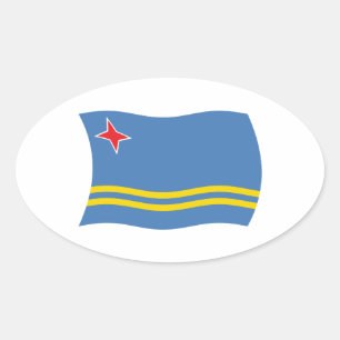 Aruba Flag Sticker