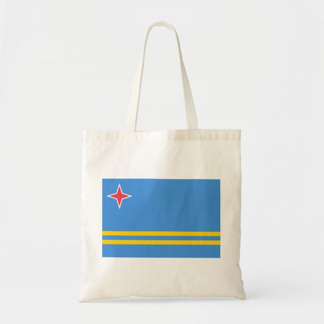 Aruba Flag Tote Bag (Front)