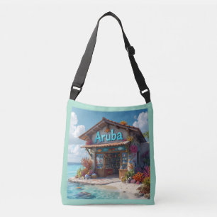 Aruba gift shop on the water crossbody bag
