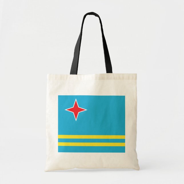 Aruba High quality Flag Tote Bag (Front)