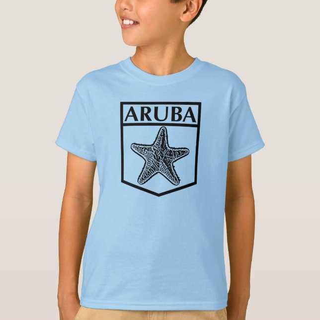 Aruba island Design - Kids' Basic T-Shirt (Front)
