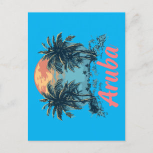 Aruba Island Design (Version 2) - Standard Postcar Postcard