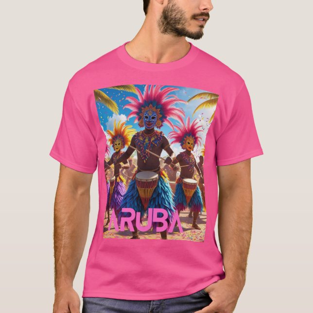 Aruba lights up T-Shirt (Front)