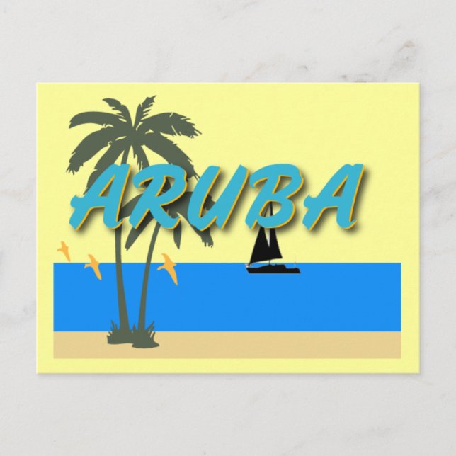 Aruba Postcard (Front)