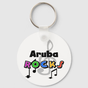 Aruba Rocks Key Ring