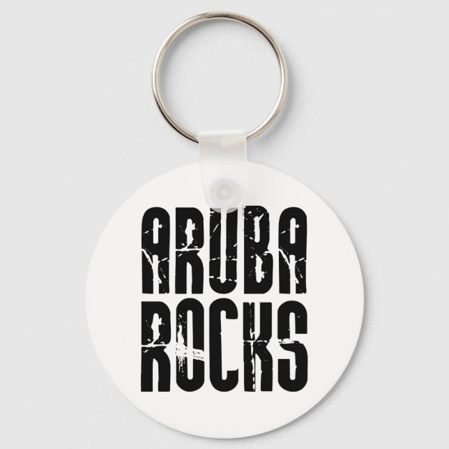Aruba Rocks Key Ring (Front)
