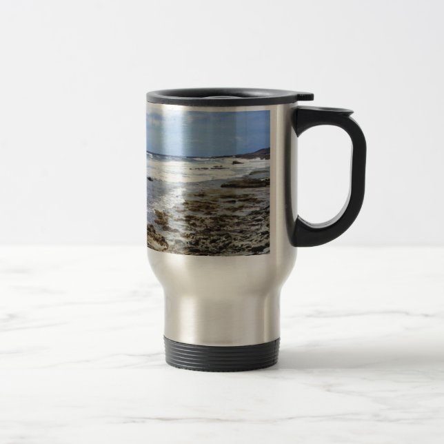 Aruba Rocky Ocean Travel Mug (Right)