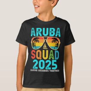 Aruba Squad 2025 Vacation Friends Family Matching T-Shirt
