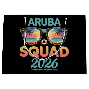 Aruba Squad 2026 Retro Large Gift Bag