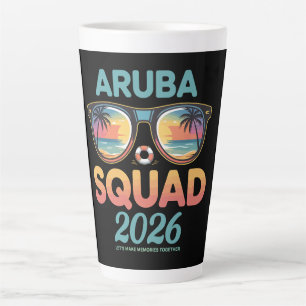 Aruba Squad 2026 Retro Latte Mug