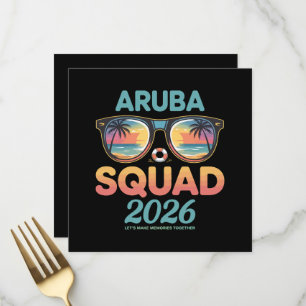 Aruba Squad 2026 Retro Menu