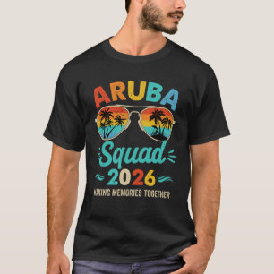 Aruba Squad 2026 Vacation Friends Family Matching T-Shirt