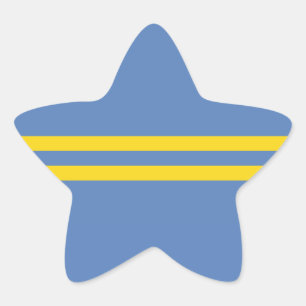 aruba star sticker