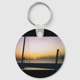 Aruba Sunset Key Ring