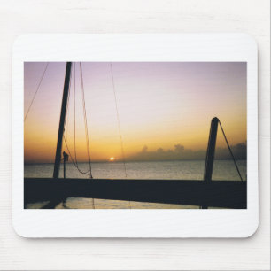 Aruba Sunset Mouse Pad