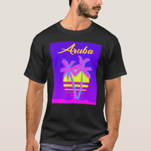 Aruba Travel Summer Vacation Beach T-Shirt