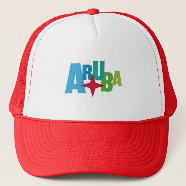 aruba trucker hat (Front)