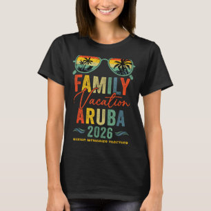 Aruba Vacation 2026 Matching Family Group Summer T-Shirt