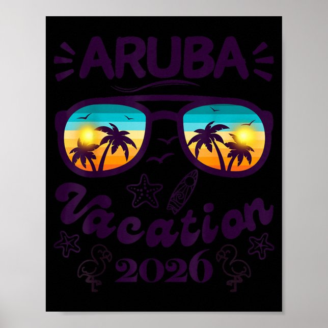 Aruba Vacation 2026 Poster (Front)