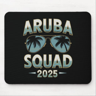 Aruba Vacation Squad 2025 Matching Family Vacation Mouse Pad