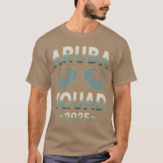 Aruba Vacation Squad 2025 Matching Family Vacation T-Shirt