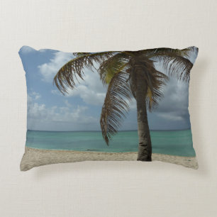 Aruban Beach I Beautiful Nature Scene Decorative Cushion
