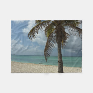 Aruban Beach I Beautiful Nature Scene Fleece Blanket