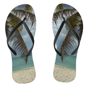 Aruban Beach I Beautiful Nature Scene Jandals