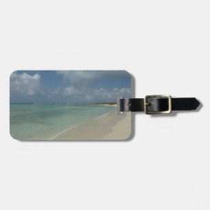 Aruban Beach II Beautiful Nature Scene Luggage Tag