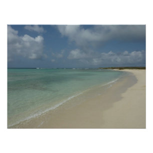 Aruban Beach II Beautiful Nature Scene Poster