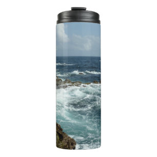 Aruba's Rocky Coast Thermal Tumbler