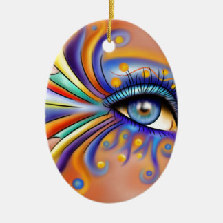 Arubissina V1 - fish eye Ceramic Tree Decoration