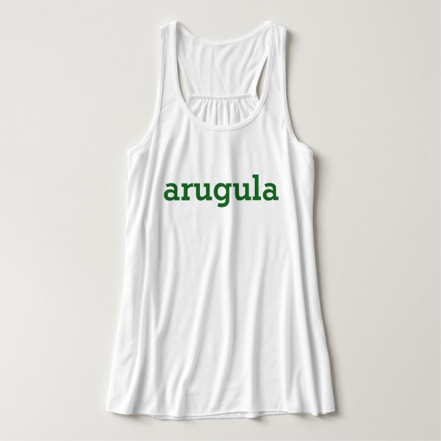 Arugula Singlet (Design Front)